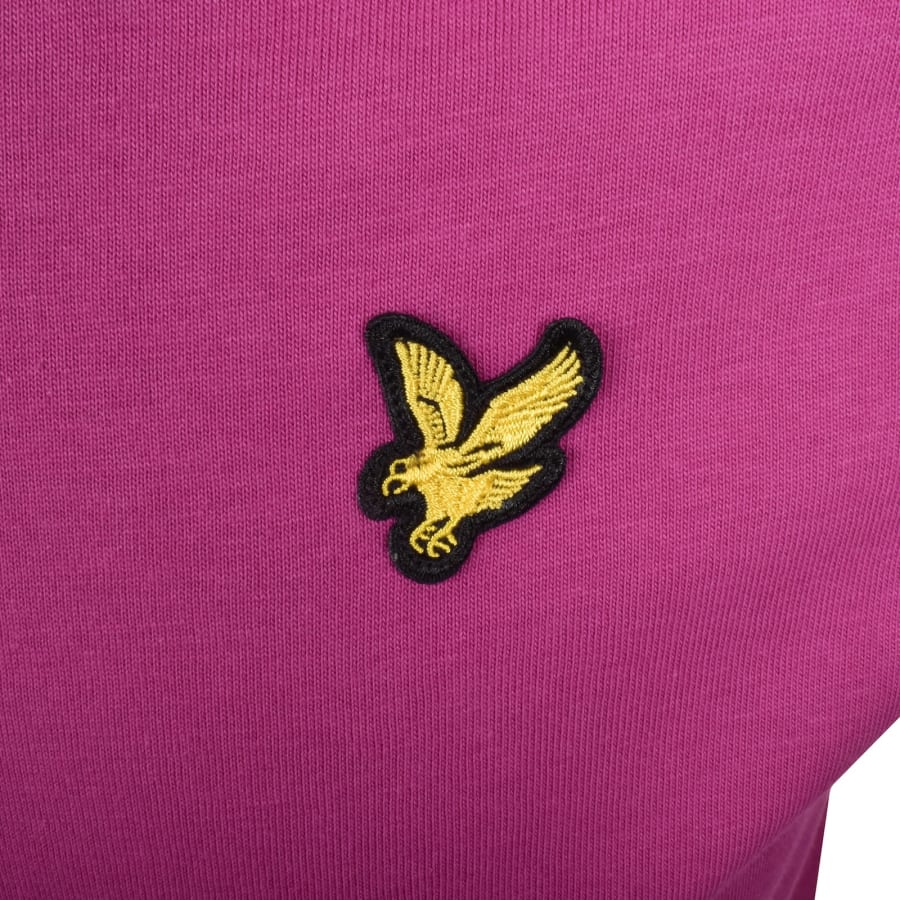 Image number 3 for Lyle And Scott Crew Neck T Shirt Pink