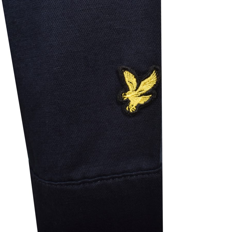 Image number 3 for Lyle And Scott Linen Blend Overshirt Navy