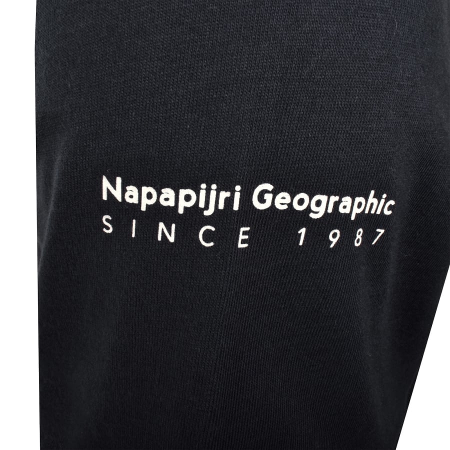 Image number 5 for Napapijri E Badge Short Sleeve Polo T Shirt black