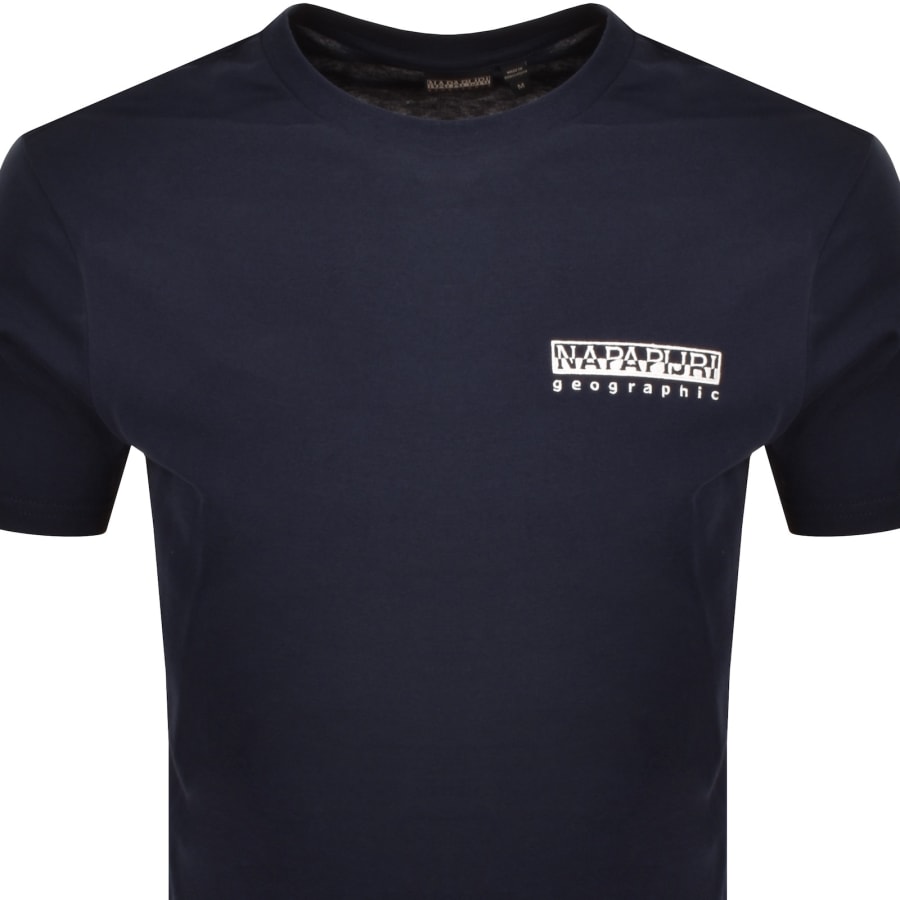 Image number 3 for Napapijri S VignoniT Shirt Blue