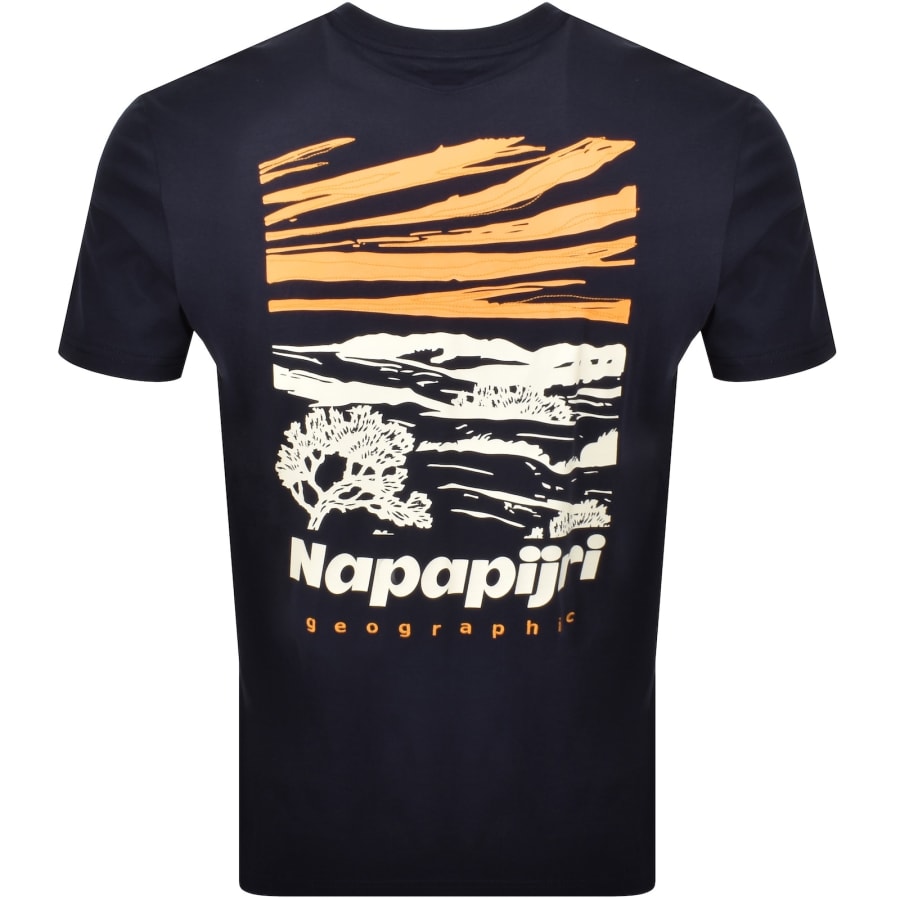 Image number 5 for Napapijri S VignoniT Shirt Blue