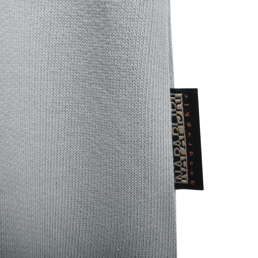 Image number 4 for Napapijri Balis Flag Logo Sweatshirt Grey