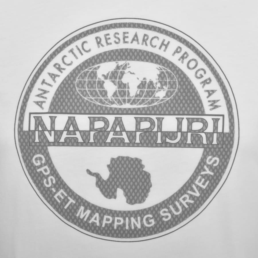Image number 3 for Napapijri S Bollo T Shirt White