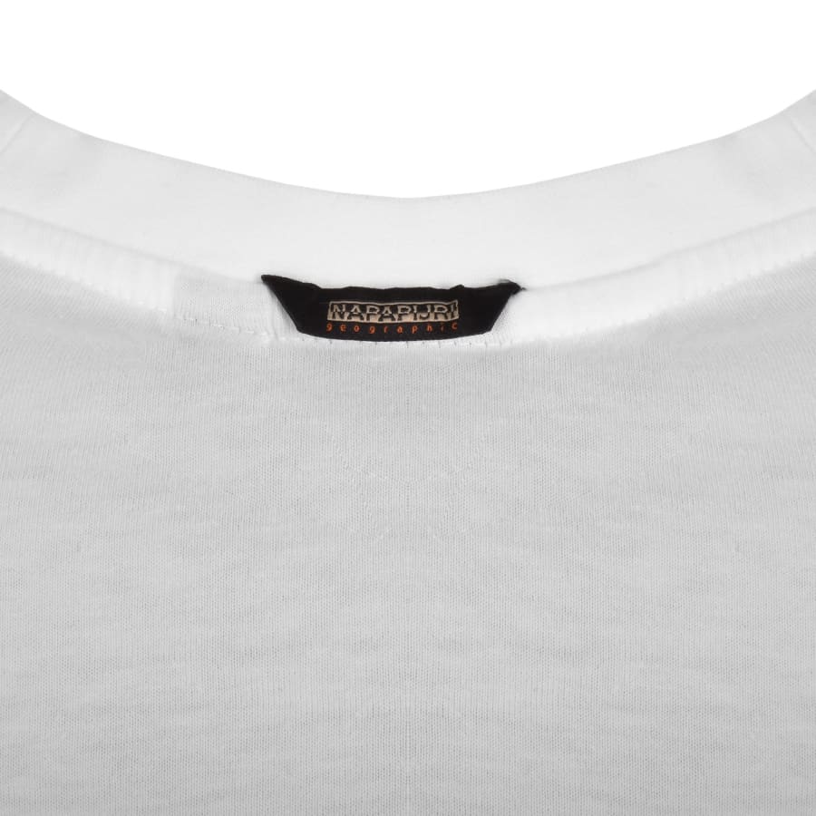 Image number 5 for Napapijri S Bollo T Shirt White