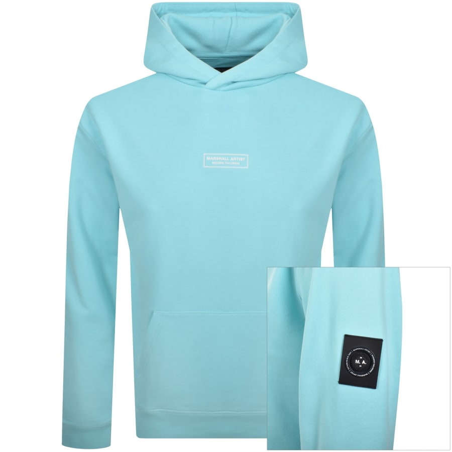 Image number 1 for Marshall Artist Siren Oth Hoodie Blue