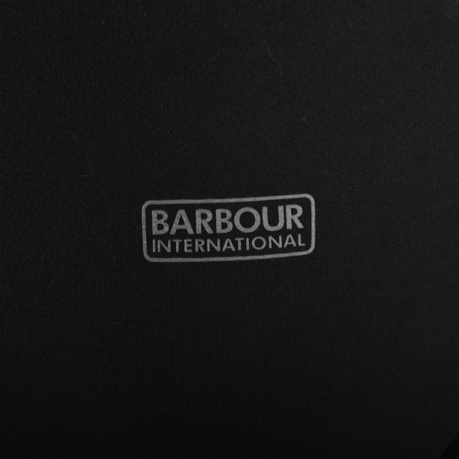Image number 3 for Barbour International Half Zip Sweatshirt Black