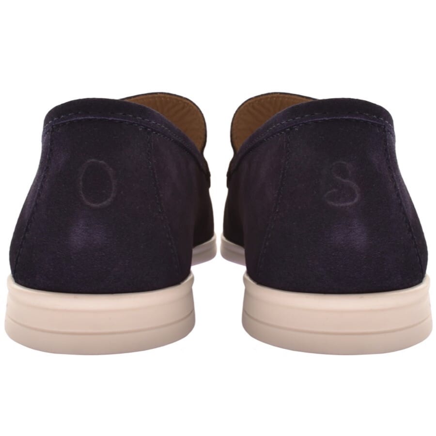 Image number 2 for Oliver Sweeney Alicante Loafer Shoes Navy