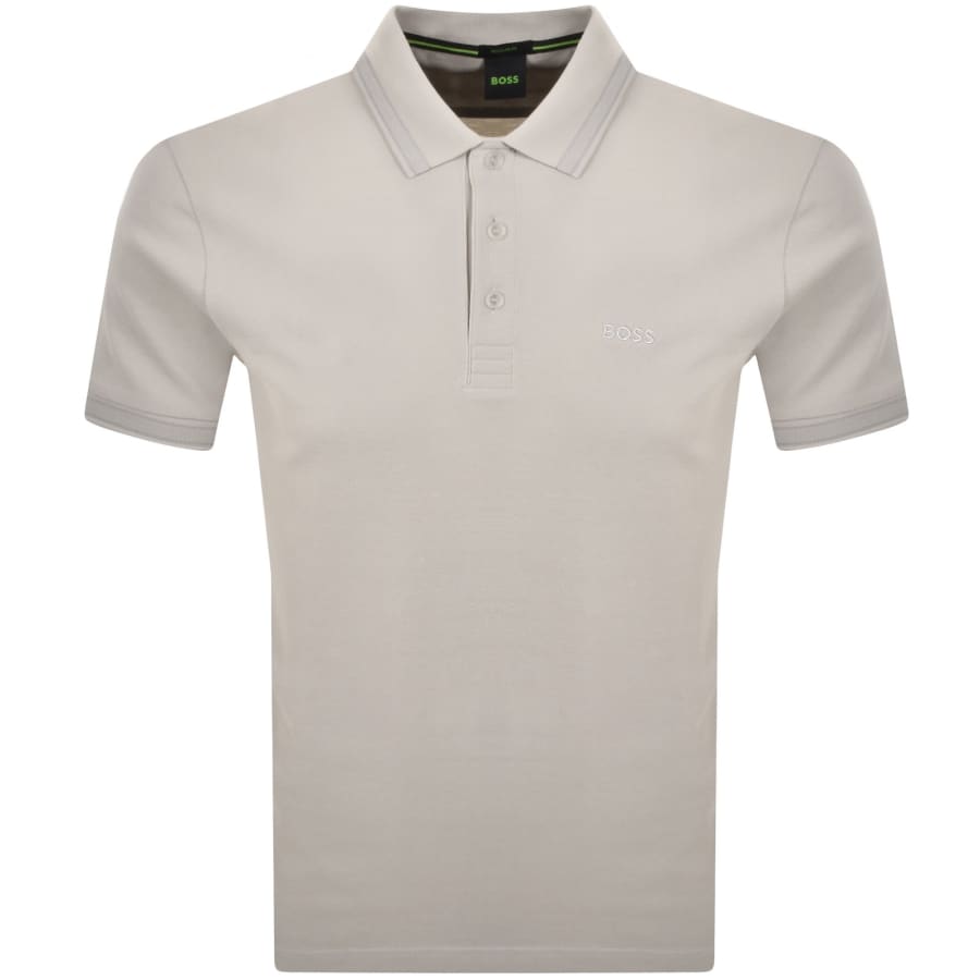 Image number 1 for BOSS Paddy Polo T Shirt Beige