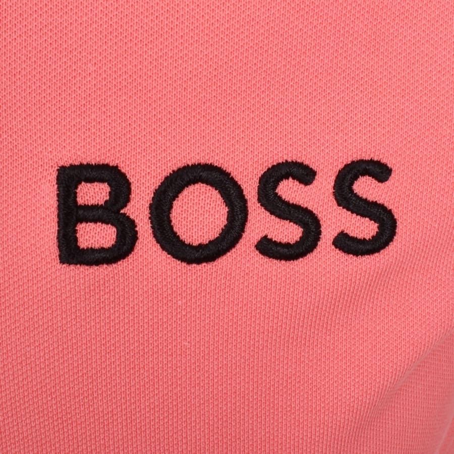 Image number 3 for BOSS Paddy Pro Polo T Shirt Pink