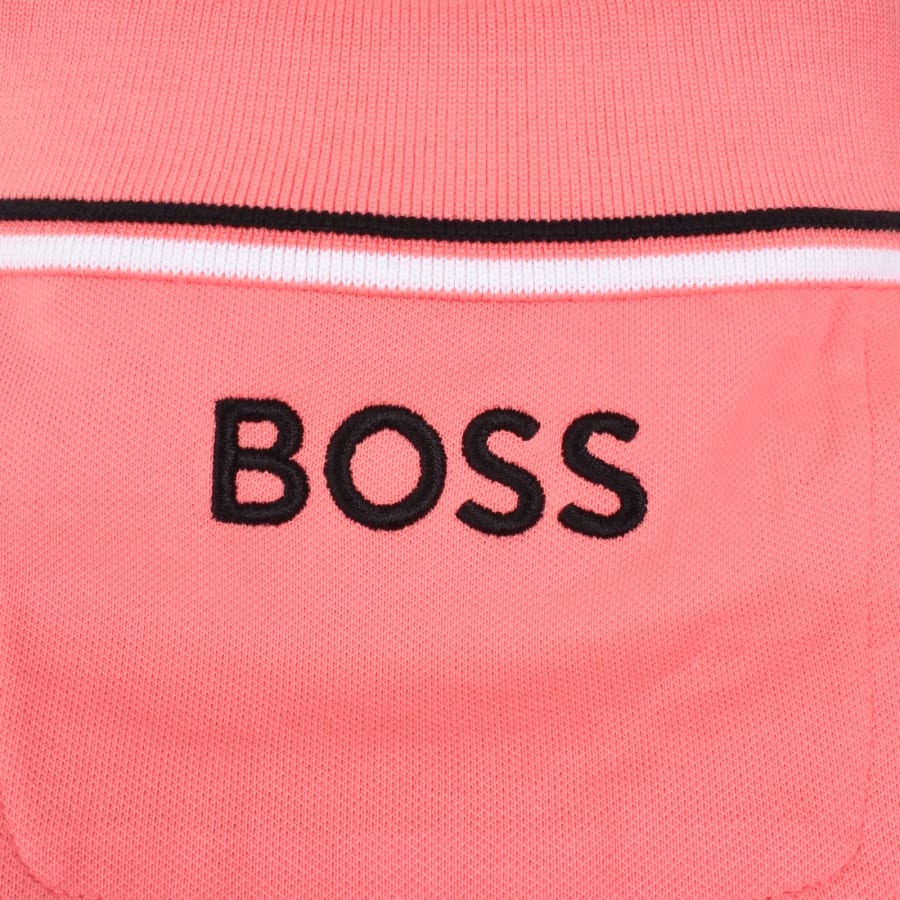 Image number 4 for BOSS Paddy Pro Polo T Shirt Pink