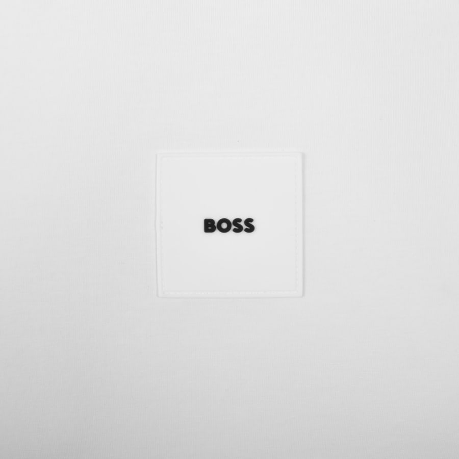 Image number 3 for BOSS Tee Rib AC T Shirt White