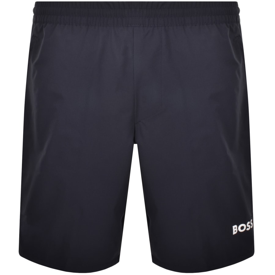 Image number 2 for BOSS Score Toc 9 Inch Shorts Navy