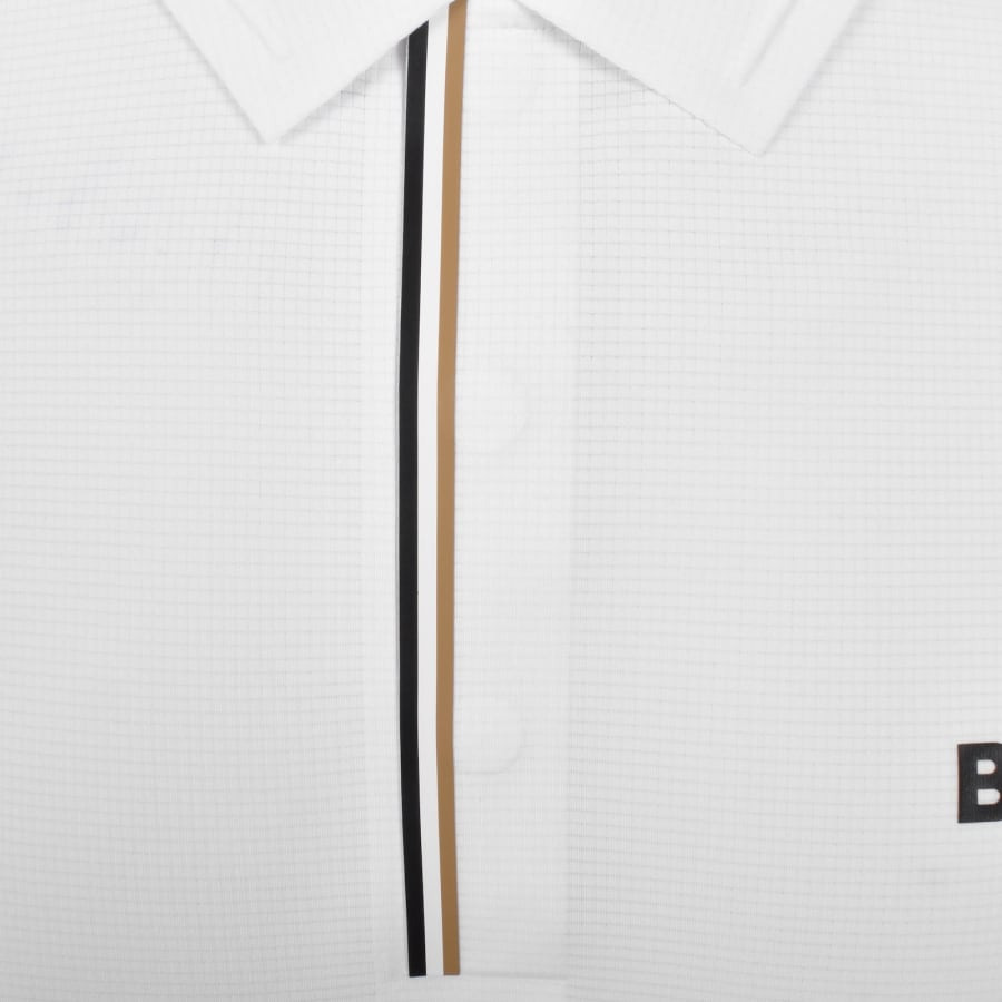 Image number 4 for BOSS Paddytech Pro Polo T Shirt White