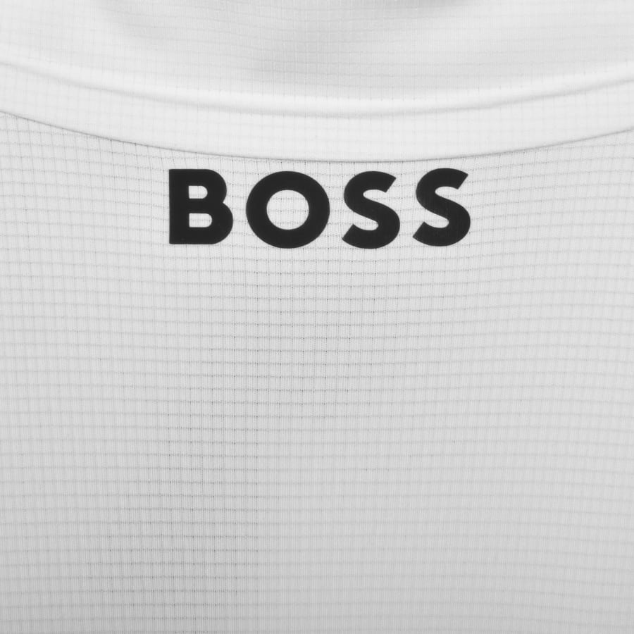 Image number 5 for BOSS Paddytech Pro Polo T Shirt White