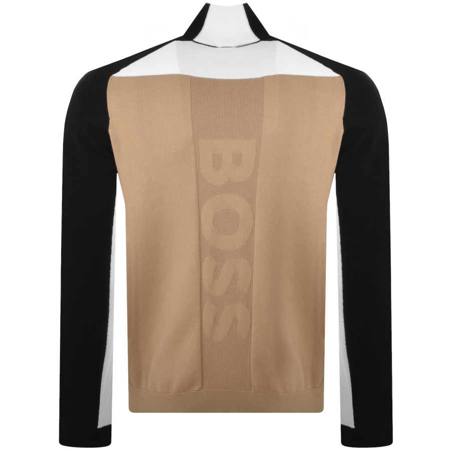 Image number 5 for BOSS Hydro X Half Zip Jumper Black