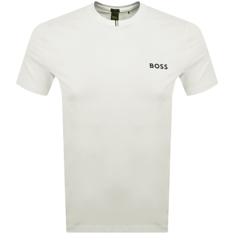 Image number 2 for BOSS Tee MB Slim Fit T Shirt White
