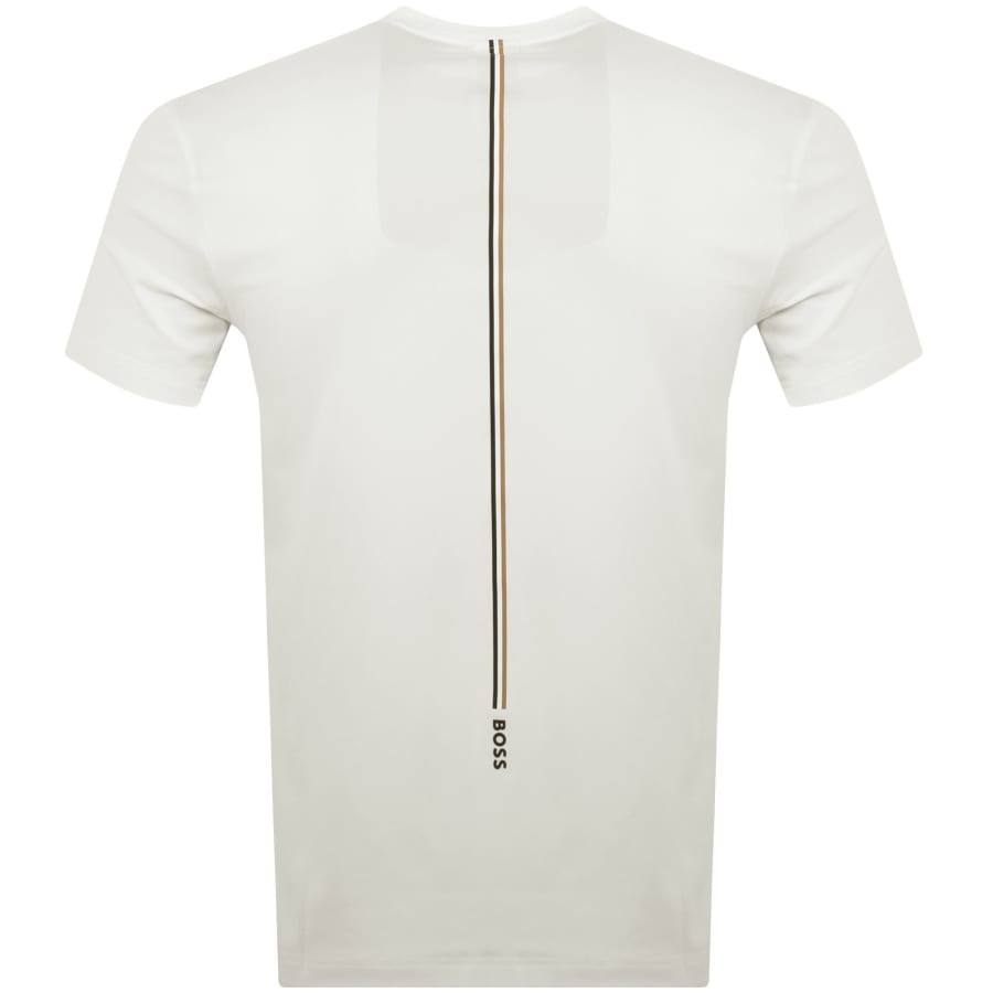 Image number 5 for BOSS Tee MB Slim Fit T Shirt White