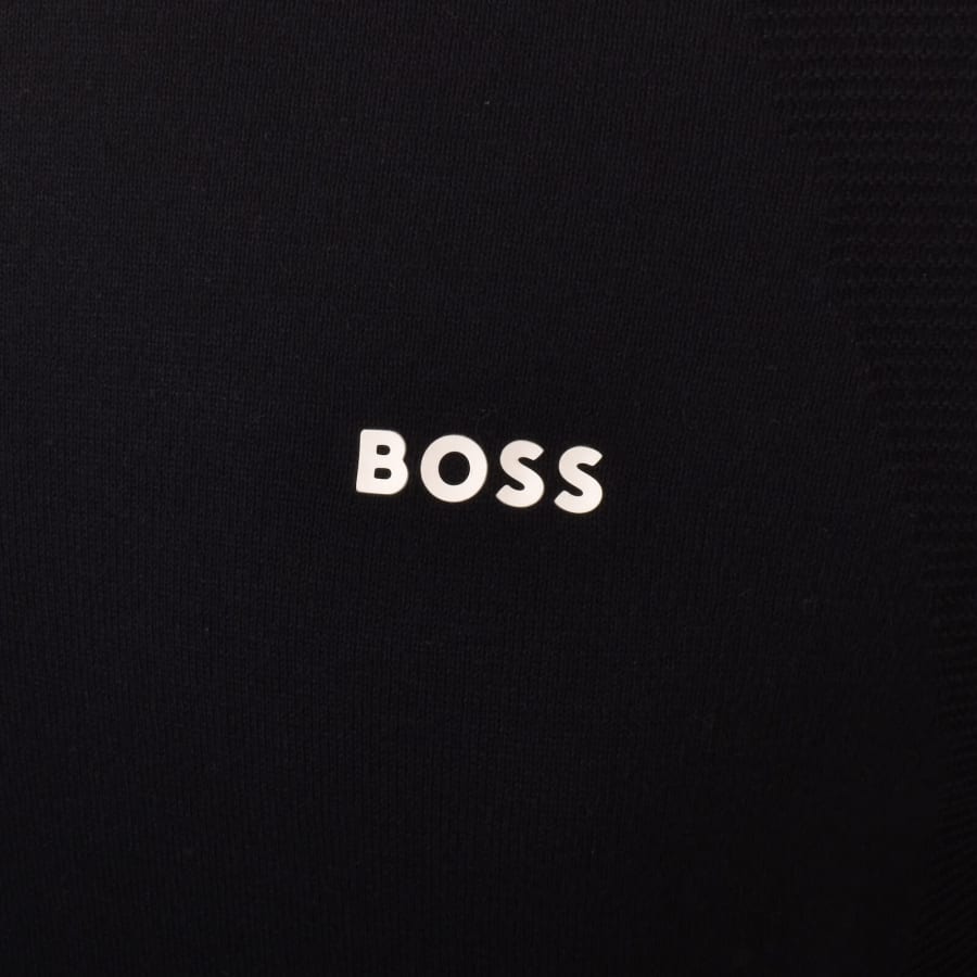 Image number 3 for BOSS Momentum Lite Knit Jumper Blue