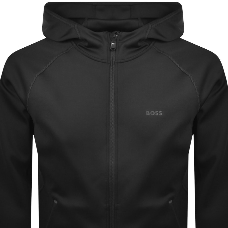 Image number 2 for BOSS Sicon Active Full Zip Hoodie Black
