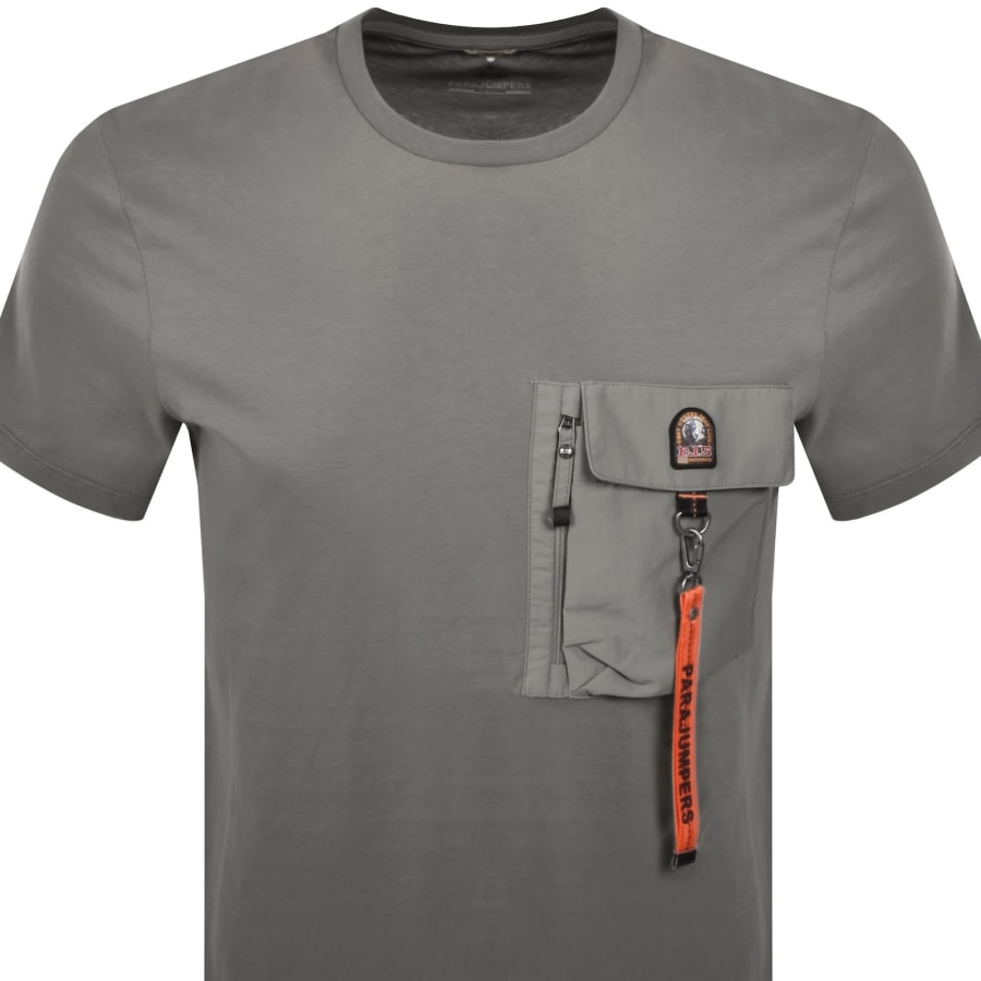 Image number 2 for Parajumpers Mojave Pocket T Shirt Green