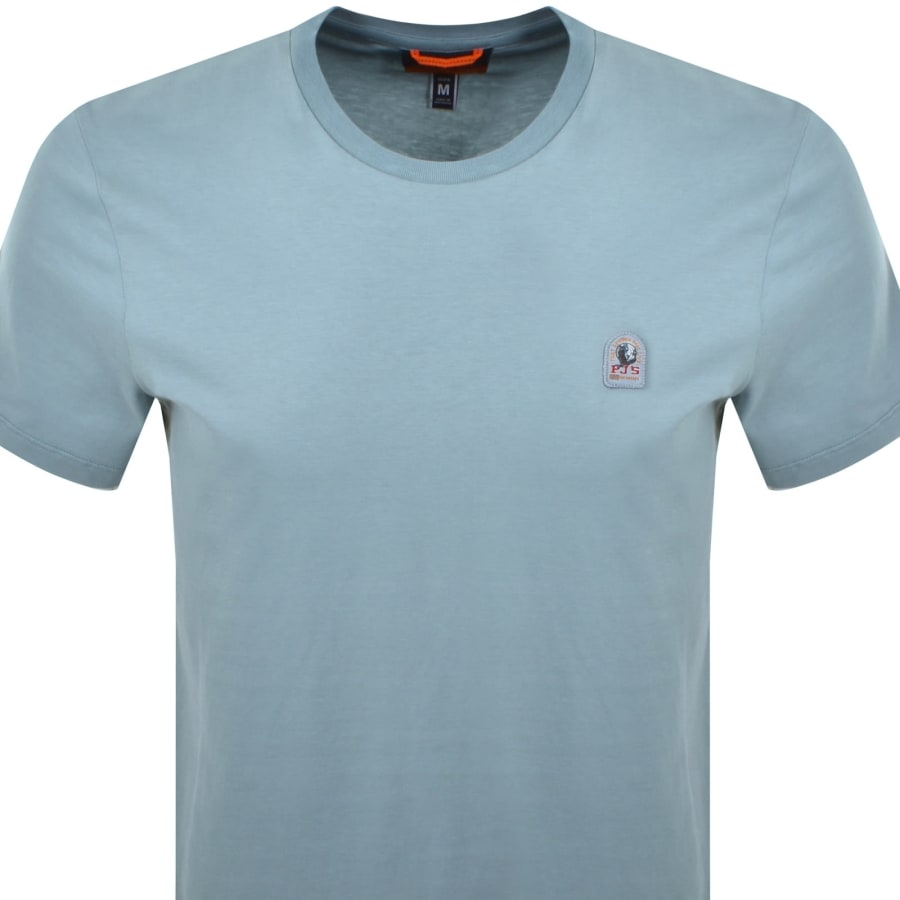 Image number 2 for Parajumpers Patch T Shirt Blue