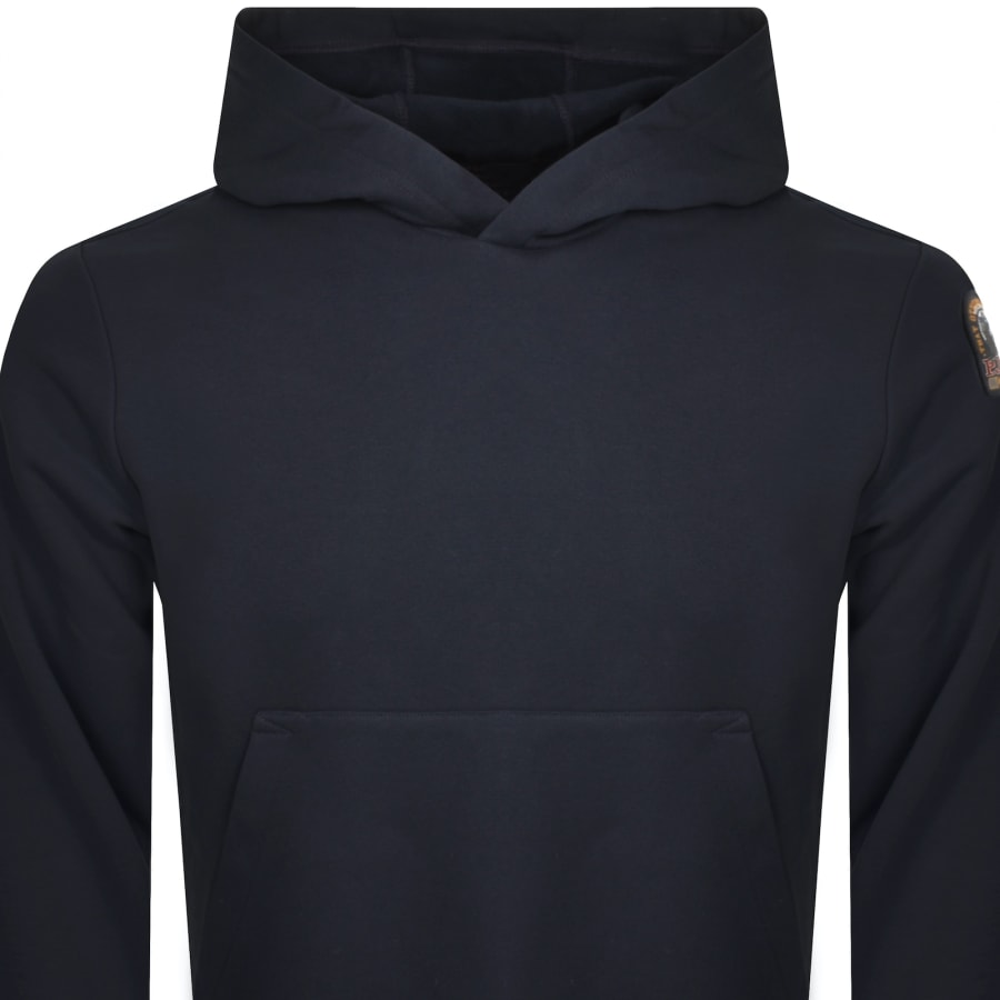 Image number 3 for Parajumpers Everest Hoodie Navy