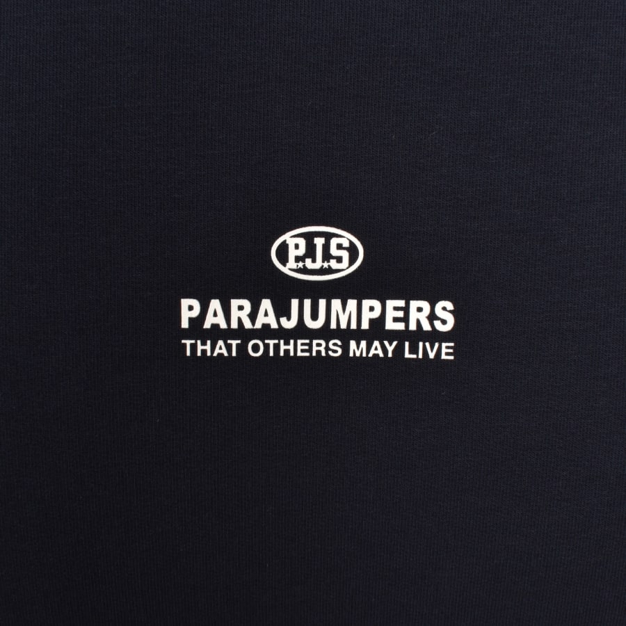 Image number 4 for Parajumpers Sabre Basic Sweatshirt Navy