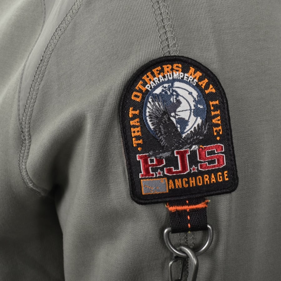 Image number 5 for Parajumpers Sabre Basic Sweatshirt Green