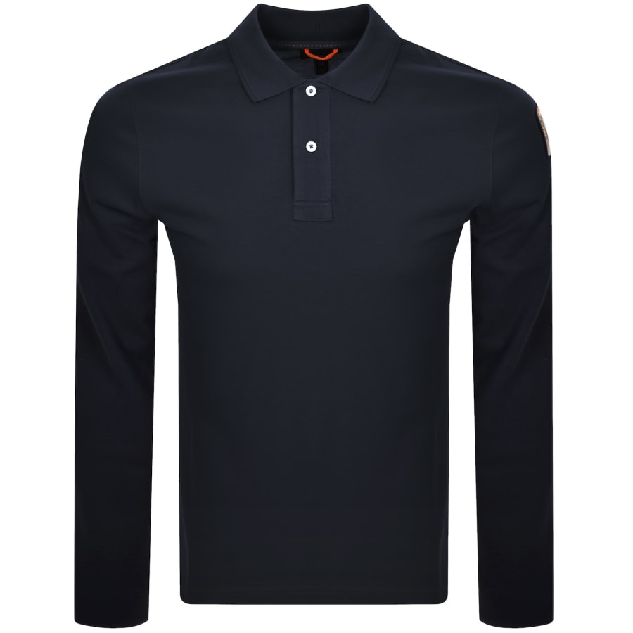 Image number 2 for Parajumpers Oberon Polo T Shirt Navy