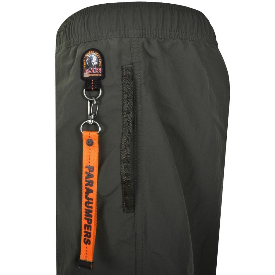 Image number 4 for Parajumpers Mitch Swim Shorts Green