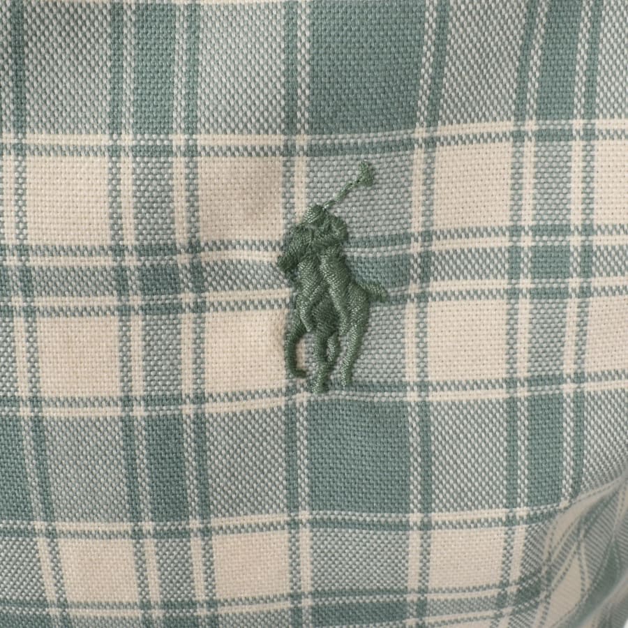 Image number 3 for Ralph Lauren Check Long Sleeve Shirt Green