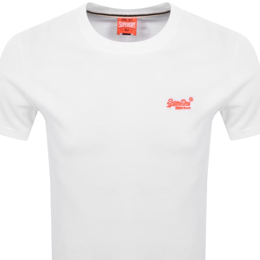 Image number 2 for Superdry Essential Logo T Shirt White