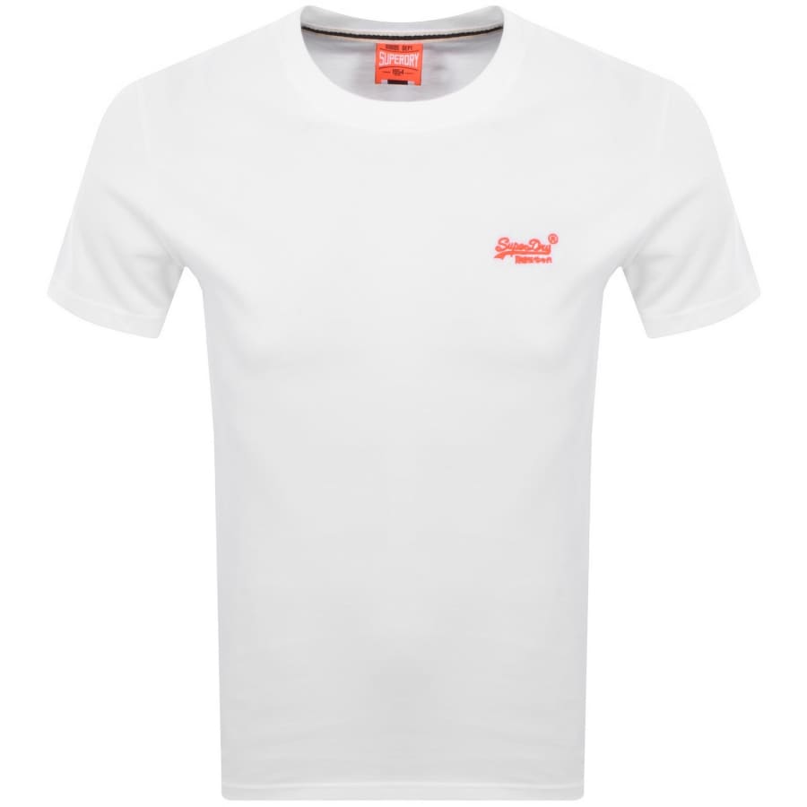Image number 1 for Superdry Essential Logo T Shirt White