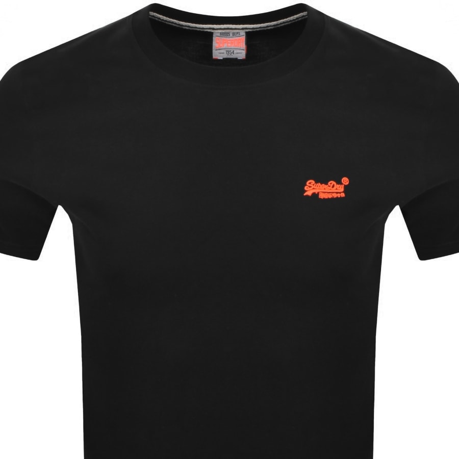 Image number 2 for Superdry Essential Logo T Shirt Black