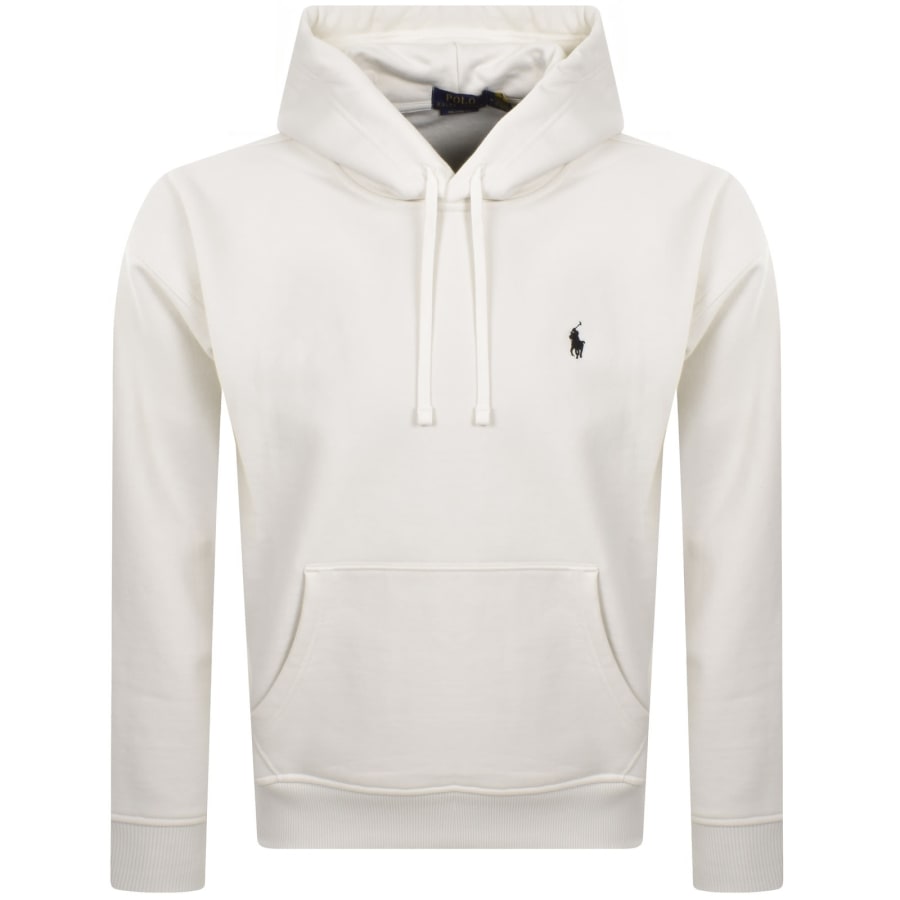Image number 2 for Ralph Lauren Pullover Hoodie White