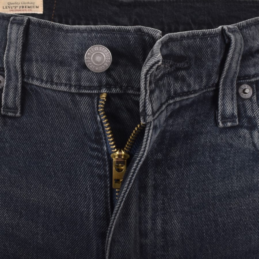 Image number 5 for Levis 512 Slim Tapered Jeans Black