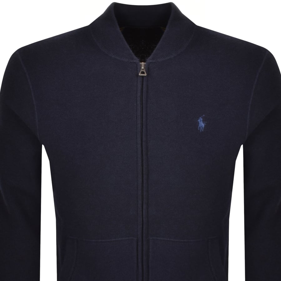 Image number 2 for Ralph Lauren Knit Pullover Jumper Navy