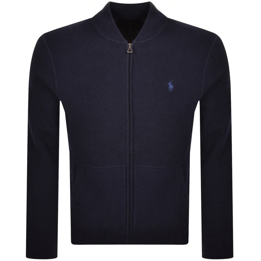 Image number 1 for Ralph Lauren Knit Pullover Jumper Navy