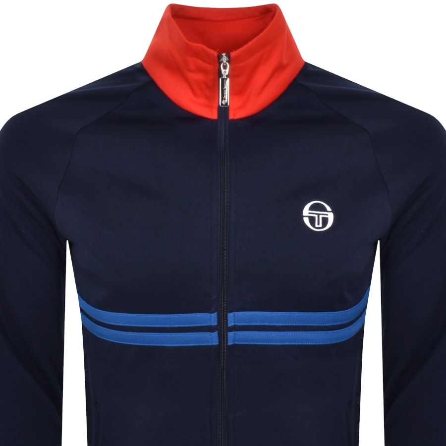 Image number 2 for Sergio Tacchini Dallas Track Top Navy