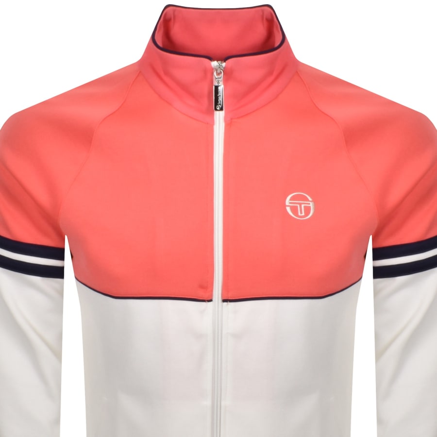 Image number 2 for Sergio Tacchini Orion Track Top Red