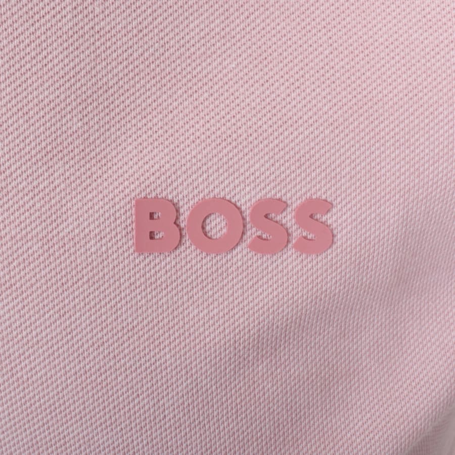 Image number 3 for BOSS Oxford New Polo T Shirt Pink