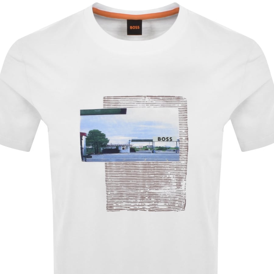 Image number 2 for BOSS Te OnTheWay T Shirt White