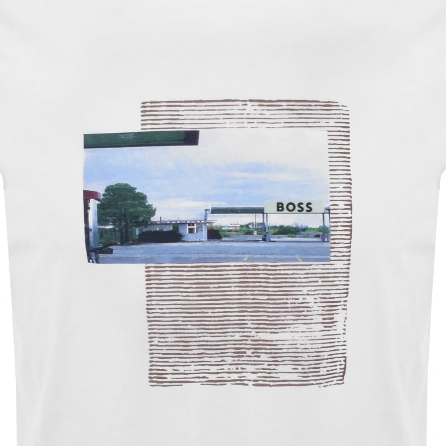 Image number 3 for BOSS Te OnTheWay T Shirt White