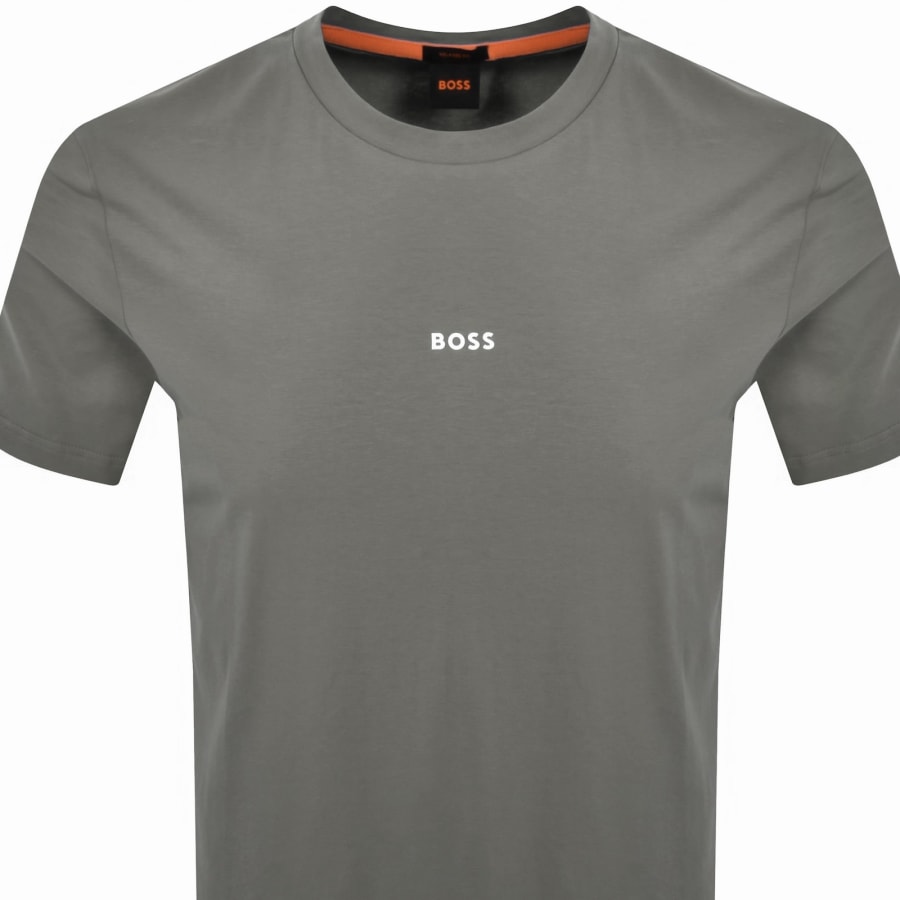 Image number 2 for BOSS TChup Logo T Shirt Beige