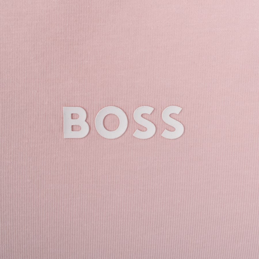 Image number 3 for BOSS TChup Logo T Shirt Pink