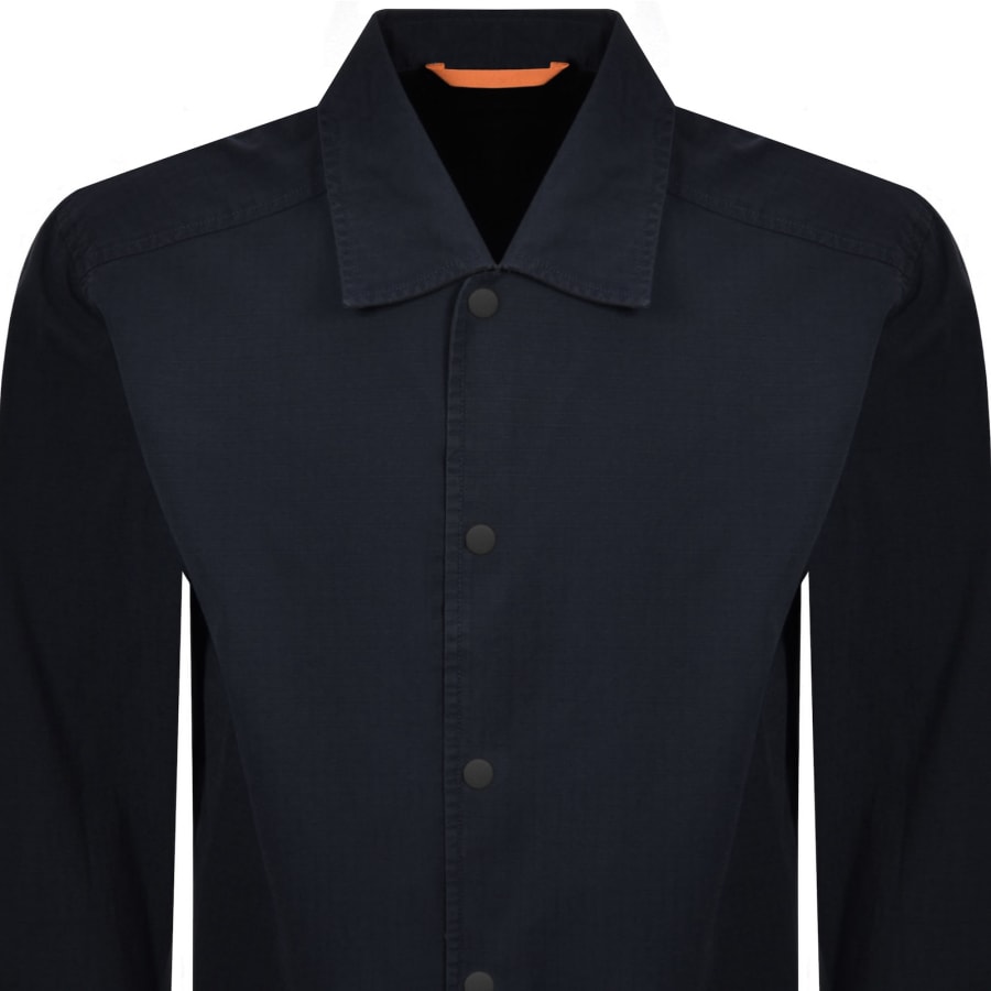 Image number 3 for BOSS Labib Overshirt Blue