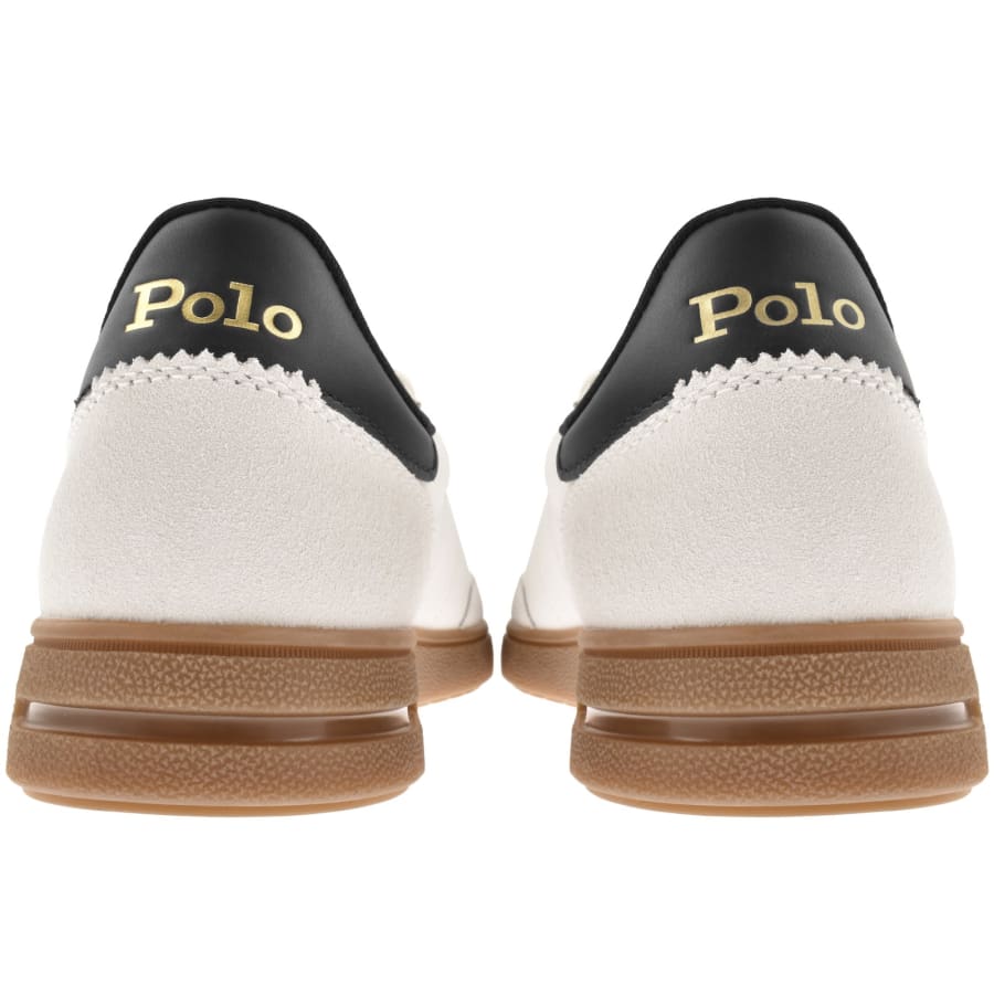 Image number 2 for Ralph Lauren Bedford Trainers White