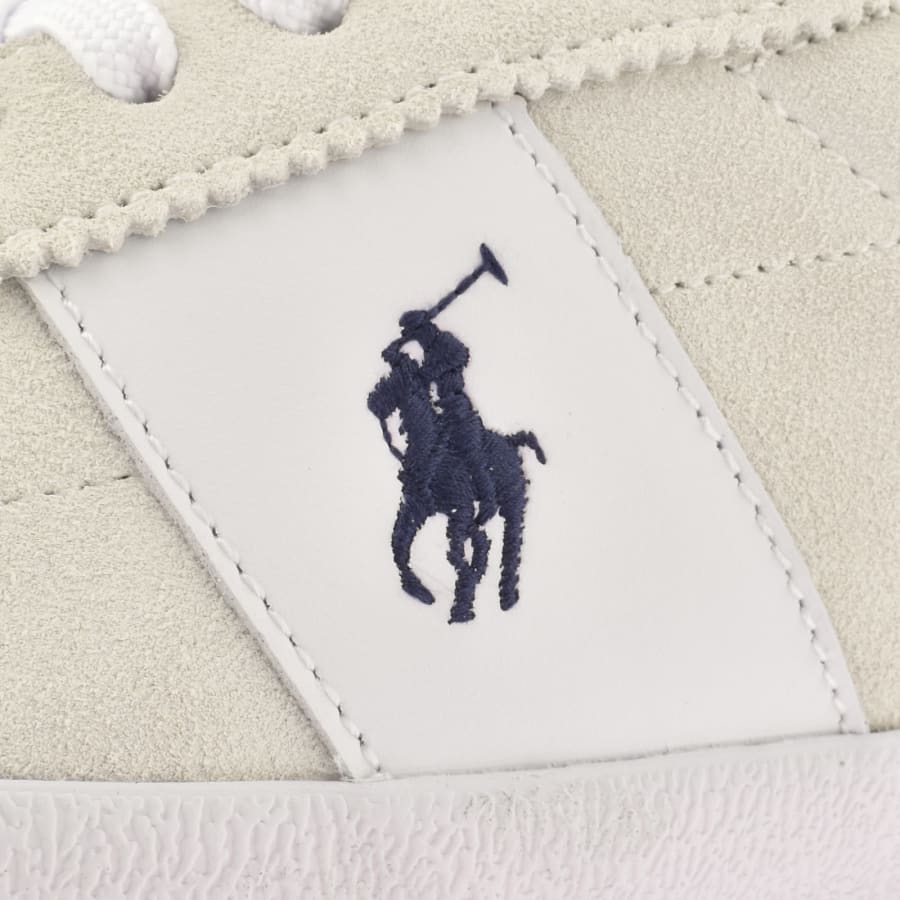 Image number 4 for Ralph Lauren Court VLC Trainers White