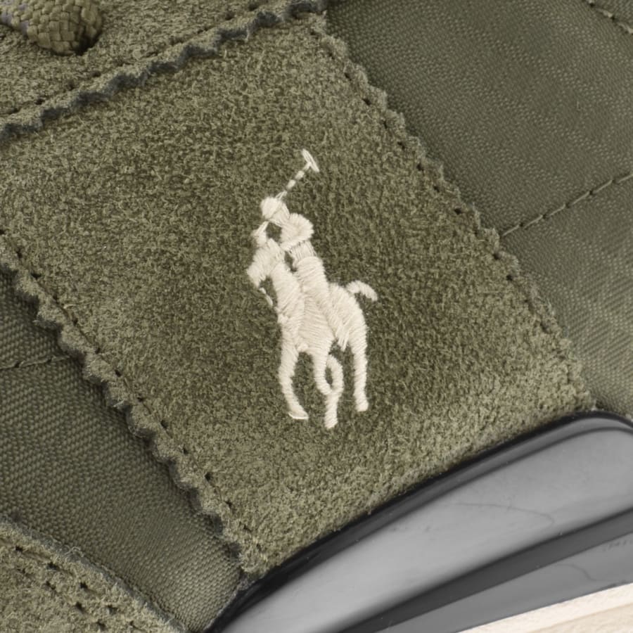 Image number 4 for Ralph Lauren Train 89 Trainers Olive