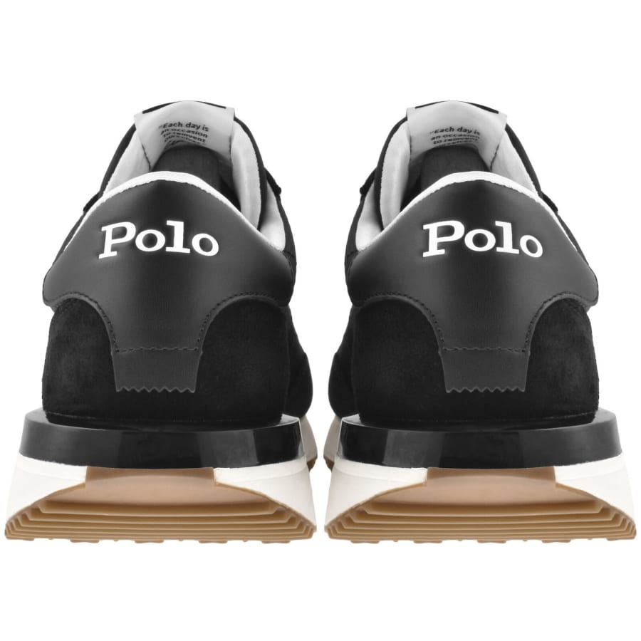 Image number 2 for Ralph Lauren Train 89 Trainers Black